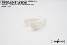 FAB Scale F-22 Engine Intergrated Intake (for Academy) (Plastic model)