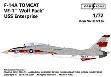 FAB Scale F-14A Tomcat VF-1 `Wolfpack` USS Enterprise