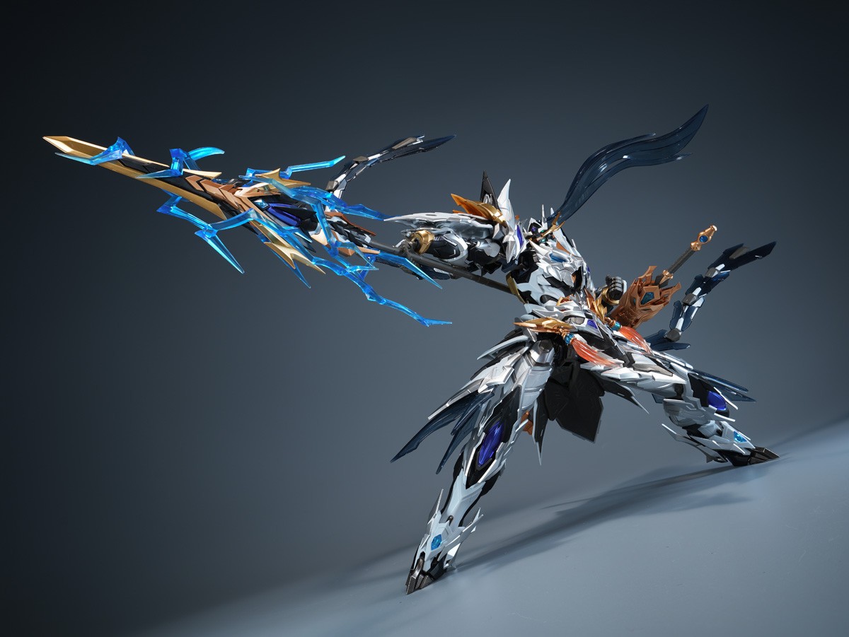 Motor Nuclear MNP-XH05WA 天佑星 趙雲 龍驍将軍 マイティカラーVer. プラモデルキット 画像 7