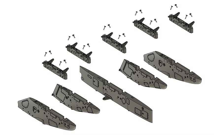 KopeckyScaleModels F-5 Tiger II Pylon (für Kitty Hawk/Zimimodel) (Plastikmodell) Bild 2
