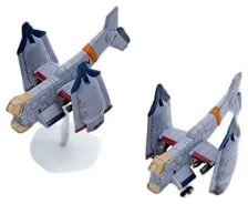 Syuto Seiko SYUTO Tiny Scale 1/350 `Evangelion: New Theatrical Edition` UNAF Close Air Support VTOL Aircraft YAGR-3B (Plastic model) image 1