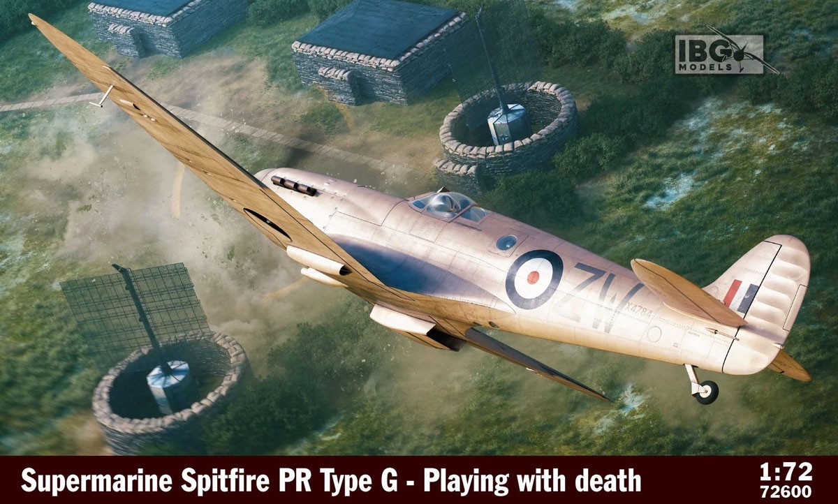 IBG Supermarine Spifire PR Type G - Playing with death (พลาสติกโมเดล) รูปภาพ 2