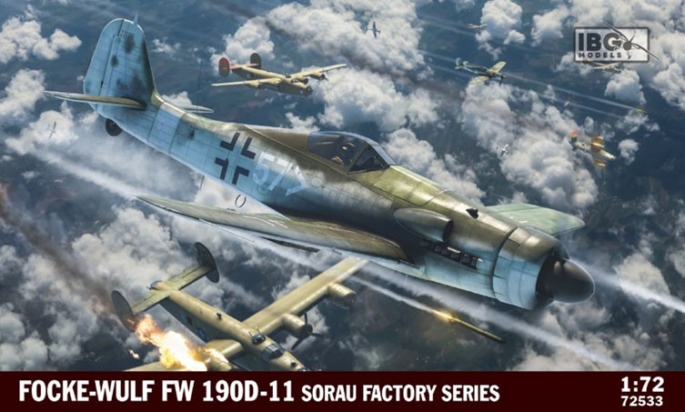 IBG Fw190D-11 조라우 공장 시리즈 (프라모델) 이미지 2