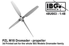 IBG PZL M18 Dromader - Propeller (Plastic model)