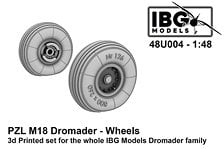 IBG PZL M18 Dromader - Wheels (Plastic model)