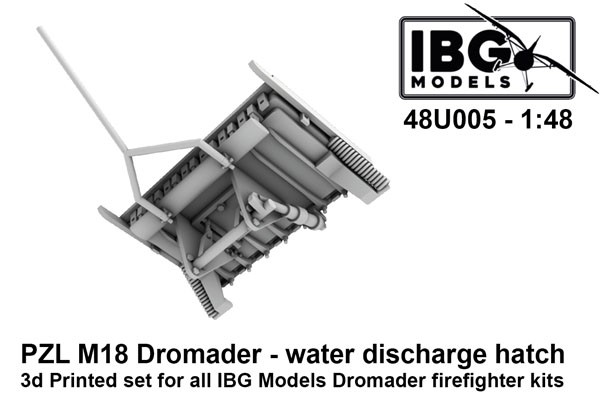 IBG PZL M18 드로마더 - 물 방출 해치 (프라모델) 이미지 2