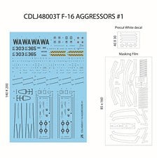 Crossdelta US F-16 Aggressors #1
