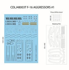 Crossdelta US F-16 Aggressors #1 image 1