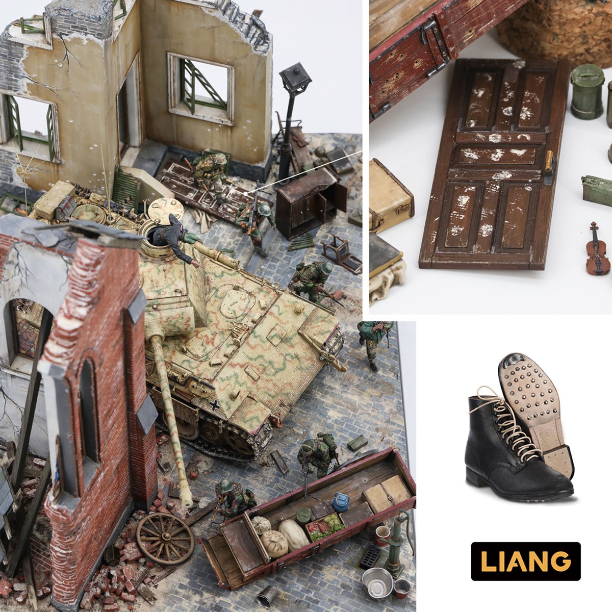Liang Model Footprint Stamps WW.II imagen 4