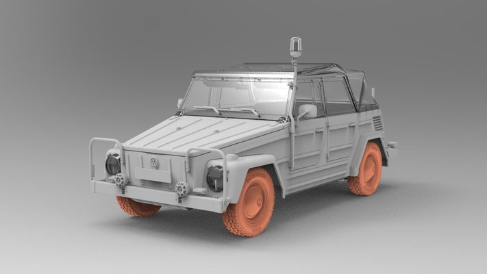 Das Werk Kurierwagen Type 181 `Bluelight Version` (プラモデル) รูปภาพ 4