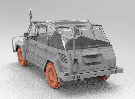 Das Werk Kurierwagen Type 181 `Bluelight Version` (プラモデル) รูปภาพ 5