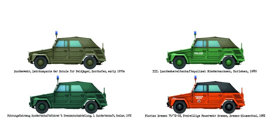 Das Werk Kurierwagen Type 181 `Bluelight Version` (プラモデル) รูปภาพ 6