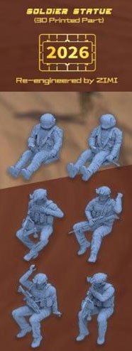 Zimi Model MH-6M Little Bird Combat Team image 3