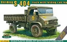 ACE Models Unimog S 404 pickup with folding cab top image 1