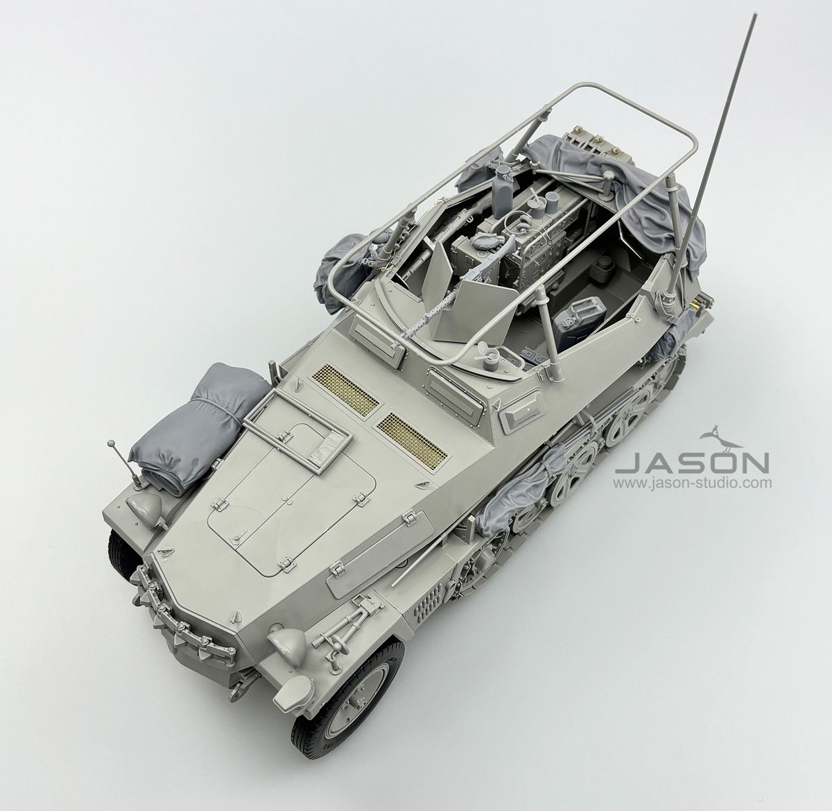 Jason Studio GERMAN Sd.Kfz.250/3 Ausf.A HALFTRACK ACCESSORY SET (Plastic model) Bild 8