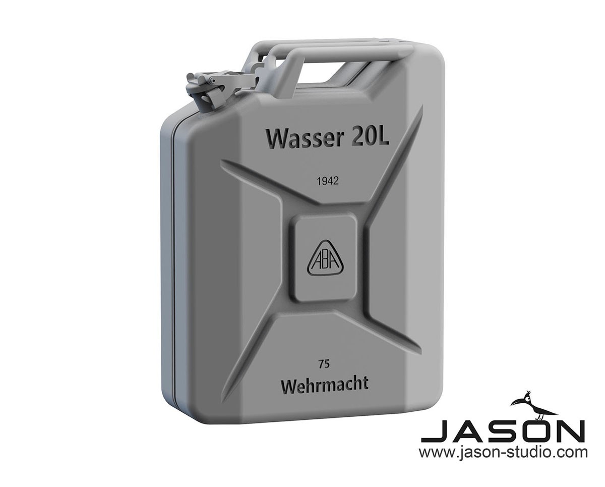 Jason Studio WWII GERMAN JERRYCAN &amp; WATER CAN image 3