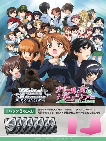 Bushiroad Weiss Schwarz Booster Pack Girls und Panzer imagen 2