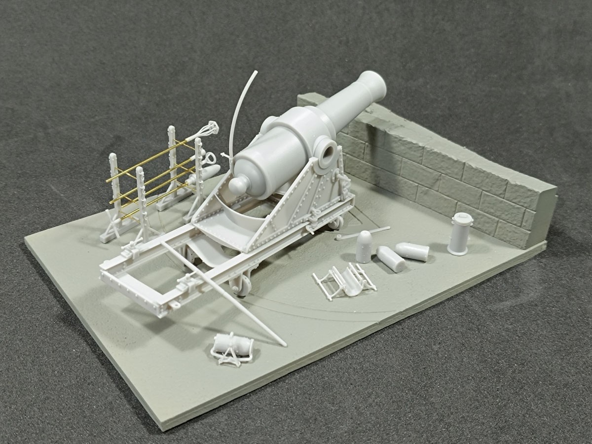 VG DioModels Obus (OHRS) de 21 cm. Material de costa, plaza y sitio 1:35 (Plastic model) 圖片 3