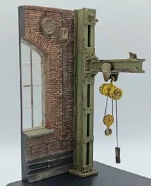 VG DioModels Seccion de fabrica con polipasto (Plastic model) 圖片 1