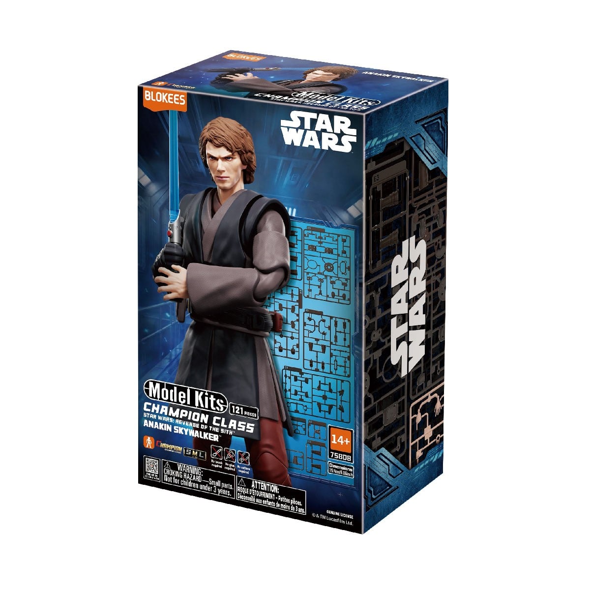 Blokees Blokees スター・ウォーズ チャンピオンクラス 08 アナキン・スカイウォーカー プラモデル 画像 2