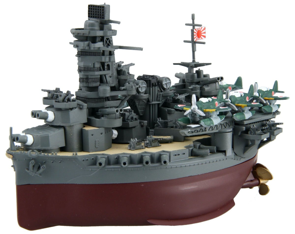 Fujimi Chibimaru Ship Yamashiro (Aircraft Battleship) (Plastic model) gambar 2