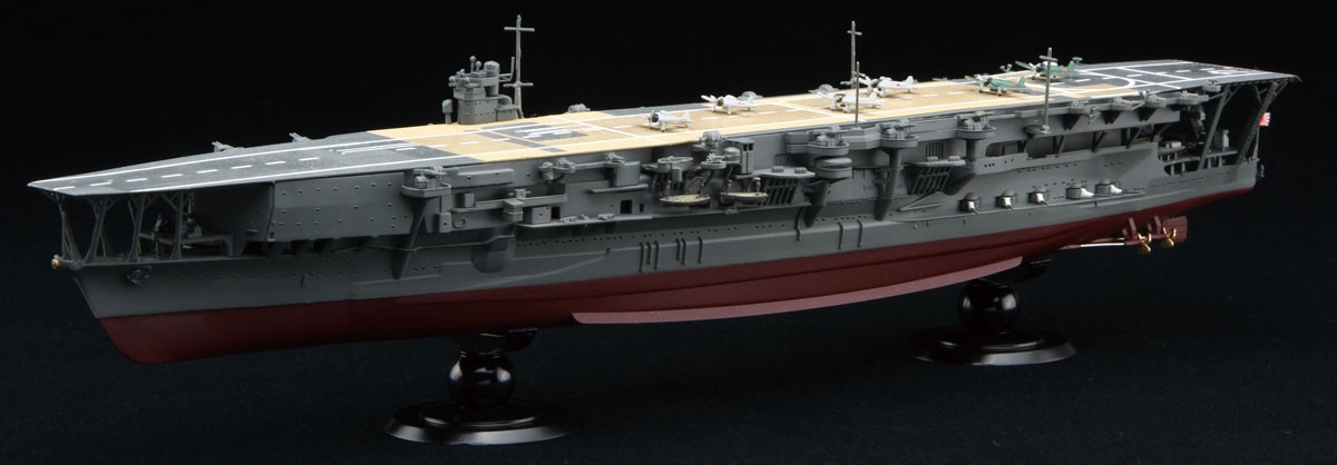 Fujimi 일본 해군 항공모함 카가 풀헐 모델 스페셜 버전(에칭파츠/목재 데크 스티커 포함) (프라모델) 이미지 2