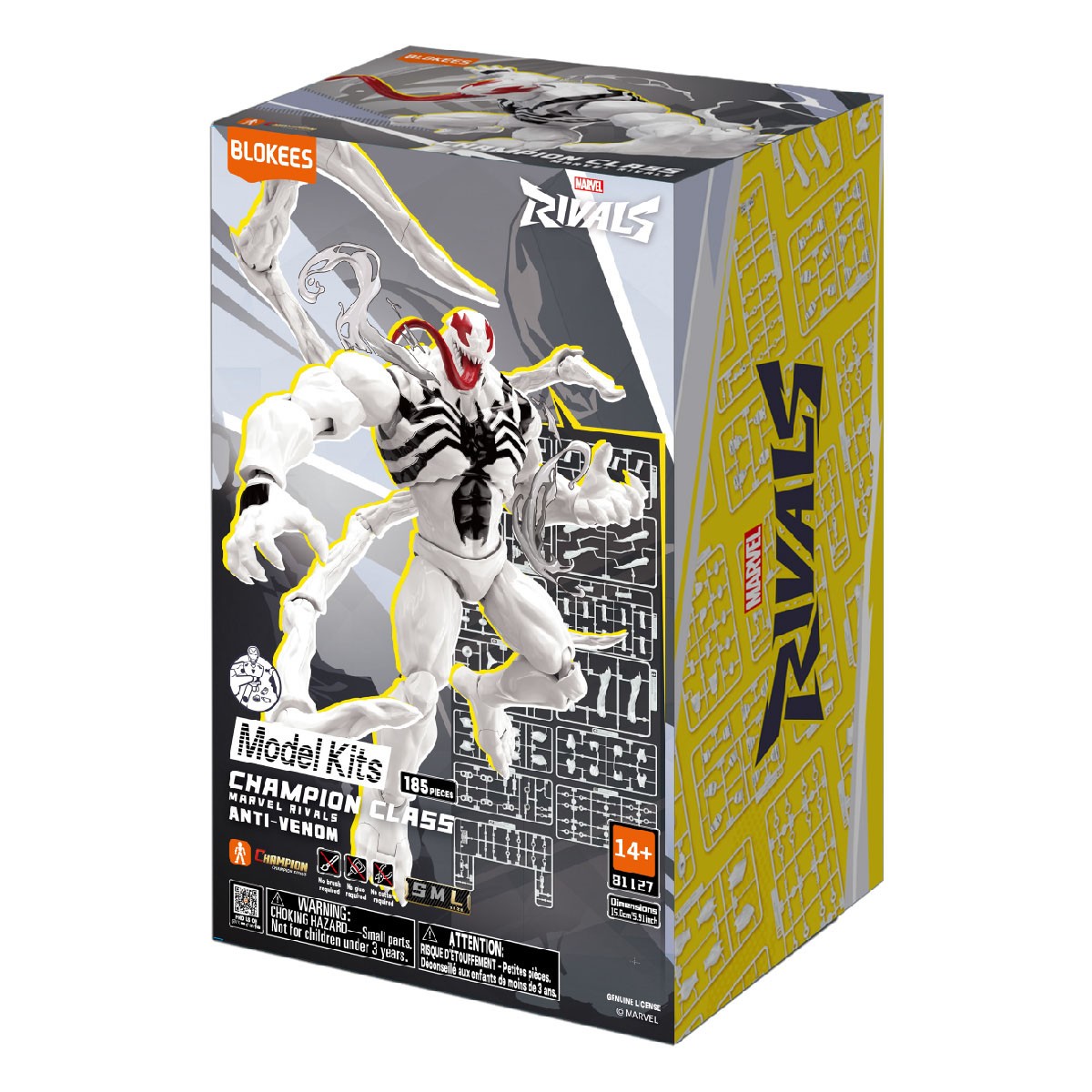 Blokees Blokees Marvel Rivals Champion Class 15 Anti-Venom (Plastic model) gambar 2