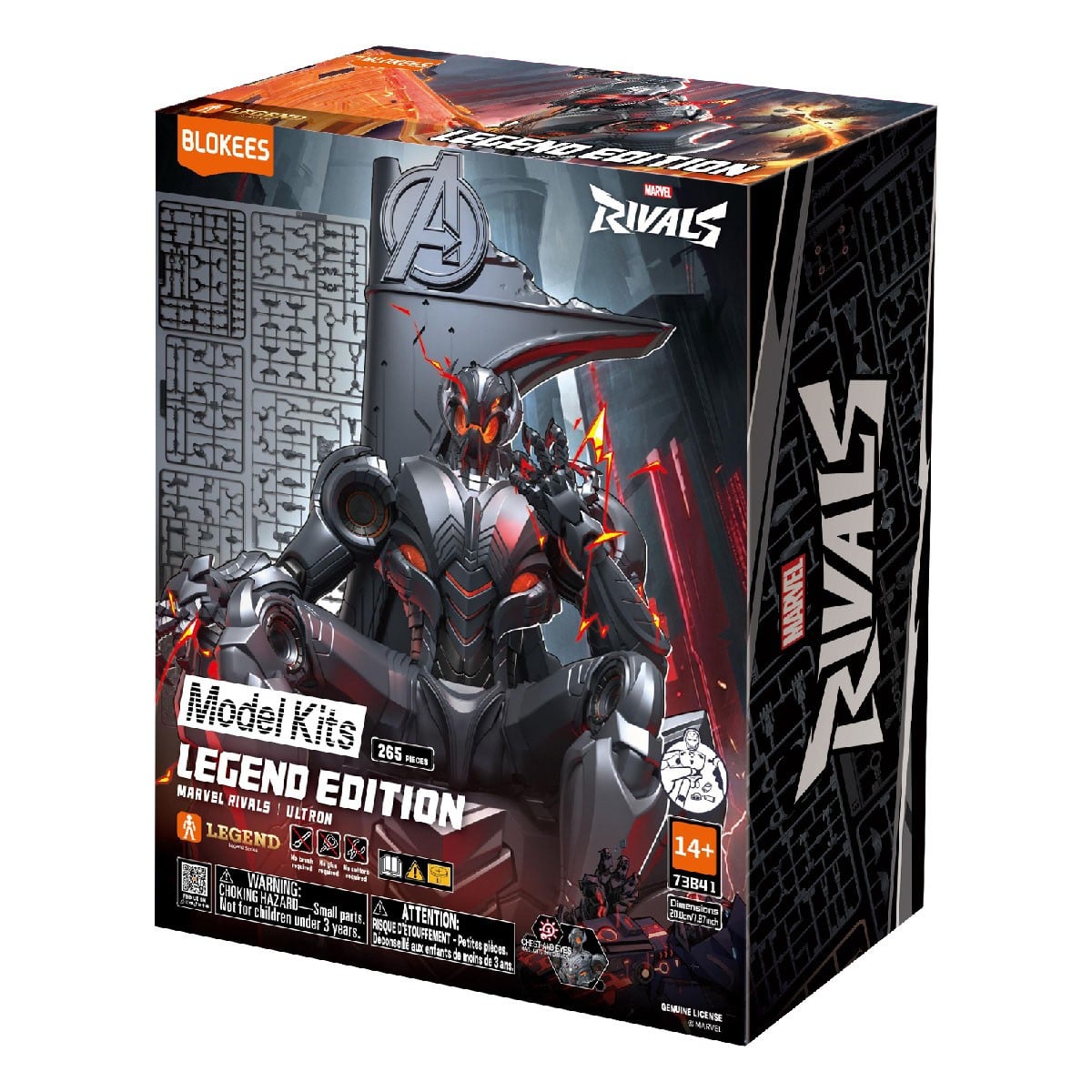 Blokees Blokees Marvel Rivals Legend Edition 01 Ultron รูปภาพ 2