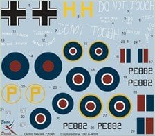 ToRo Model Butcherbird over England Captured Fw 190 A-4/U8 W.Nr 147155 (Decal)