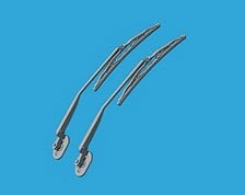 Quickboost MBB Bo-105 dual wiper (for Revell) (Plastic model)