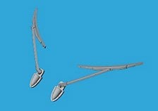 Quickboost S-3 Viking wipers (for Hasegawa) (Plastic model)