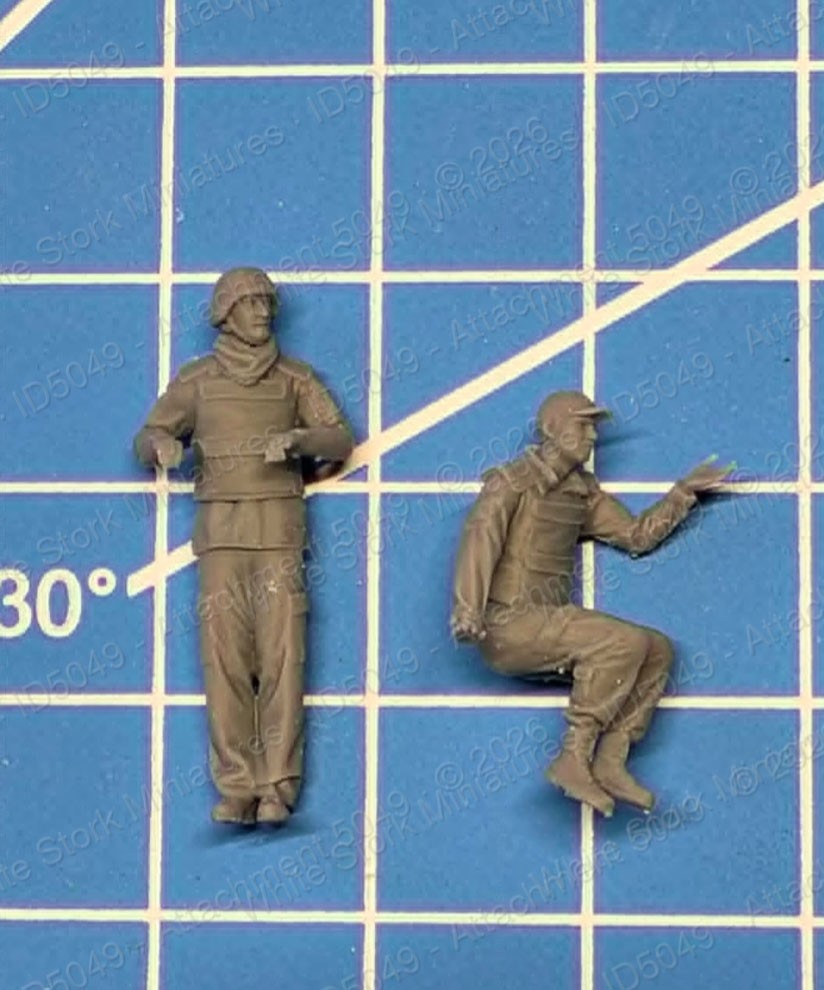 White Stork Miniatures Figures KTO Rosomak crew (Set of 2) Bild 5