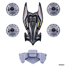 Bandai Barabaride Booster Set BR-07 Falcon Kit (Active Toy) imagen 1