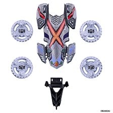 Bandai Barabaride Booster Set BR-08 Stallion Kit (Active Toy)
