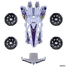 Bandai Barabaride Booster Set BR-09 Lizard Kit (Active Toy)