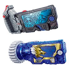 Bandai SUPER BEST DX Assault Wolf Progrise Key &amp; Rampage Gatling Progrise Key (Character Toy)