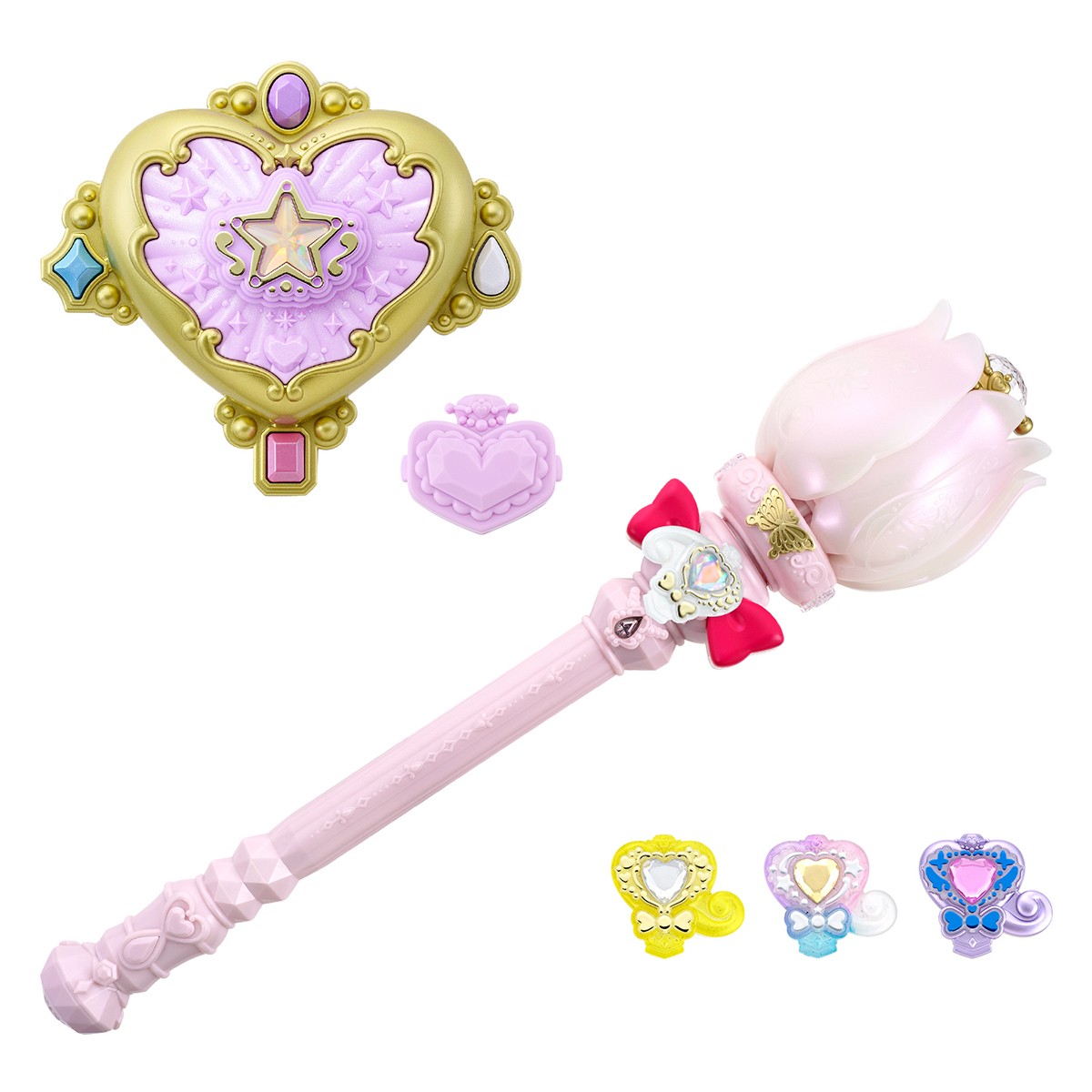 Bandai Shine Arcana Rod &amp; Star Kira Ring Brooch Set (Character Toy) Bild 2