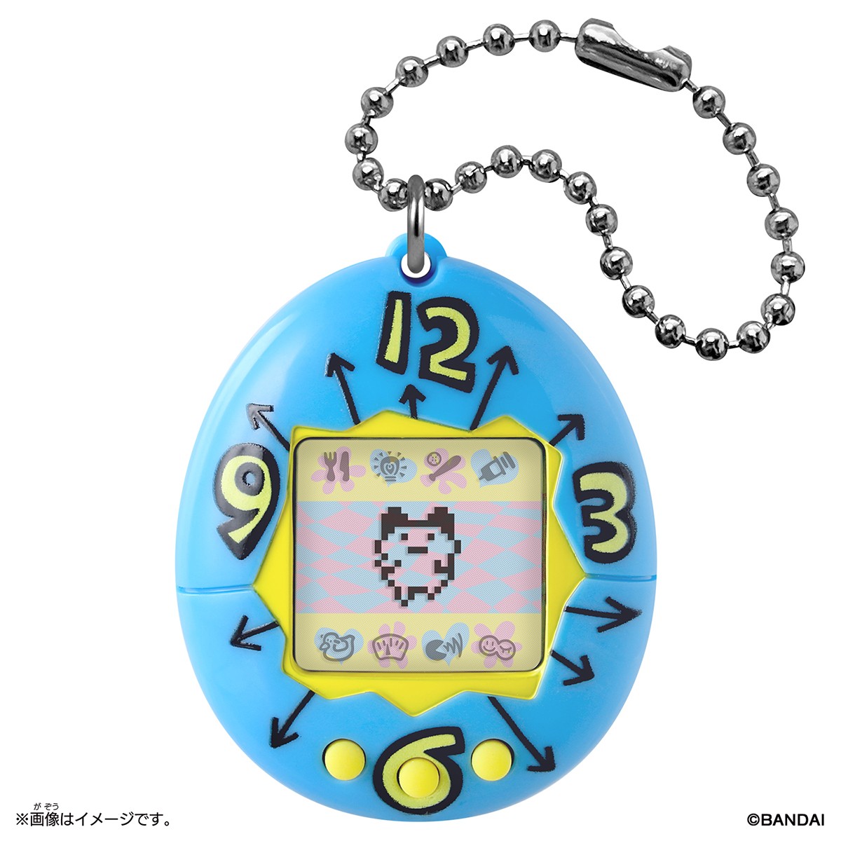 Bandai Original Tamagotchi Gen 1 Blue (Electronic Toy) Bild 2