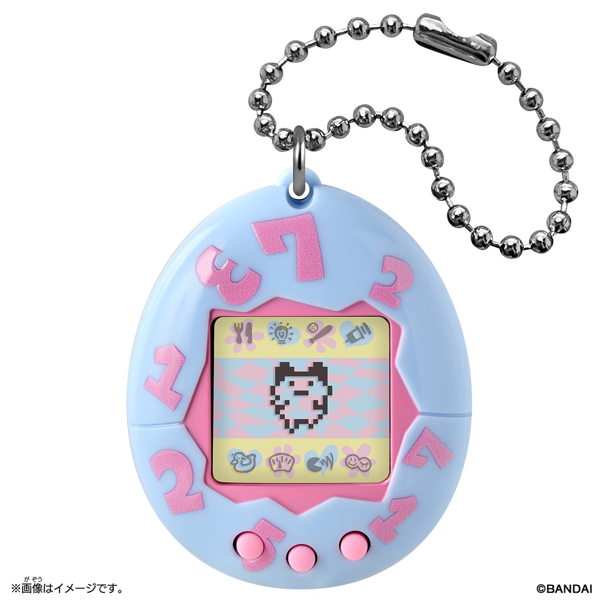 Bandai 祝ケータイかいツー! たまごっちプラス 水色 画像 2
