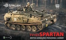 Spalah British armored personnel carrier FV 103 `Spartan` (Plastic model)