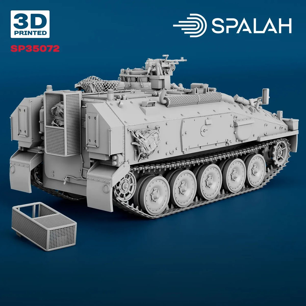 Spalah British armored personnel carrier FV 103 `Spartan` image 5