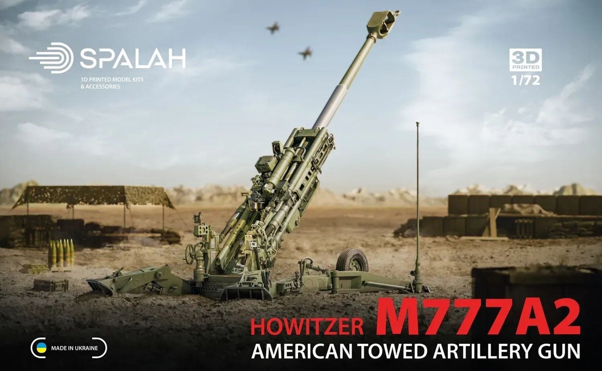 Spalah American artillery gun M777A2 รูปภาพ 2