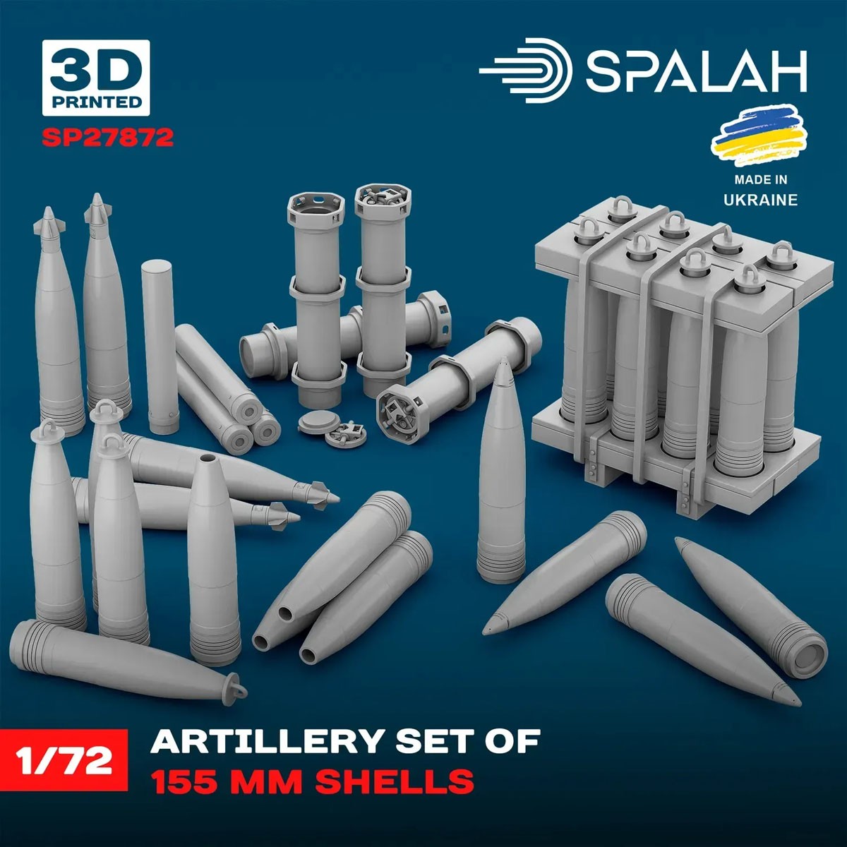 Spalah Artillery set of 155mm shells Bild 2