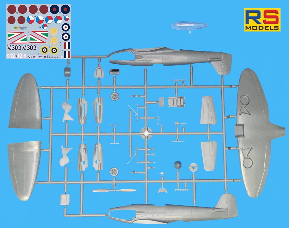 RS Models Heinkel 112 B 일본 (플라스틱 모형) 이미지 3