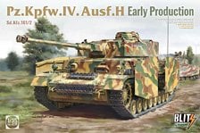 Takom Pz.Kpfw.IV.Ausf.H Early Production Sd.kfz.161/2 (Plastic model) hình ảnh 1