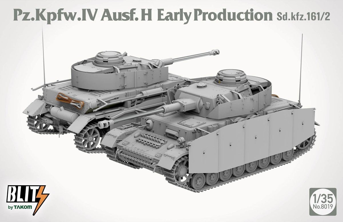 Takom Pz.Kpfw.IV.Ausf.H Early Production Sd.kfz.161/2 (Plastic model) hình ảnh 3