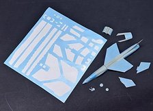 Model Art F-8E Crusader Masking sheet (for Model Art) (Plastic model)