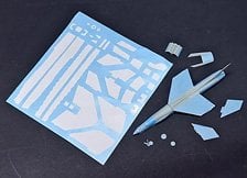 Model Art F-8E Crusader Masking sheet (for Model Art) (Plastic model) Bild 1