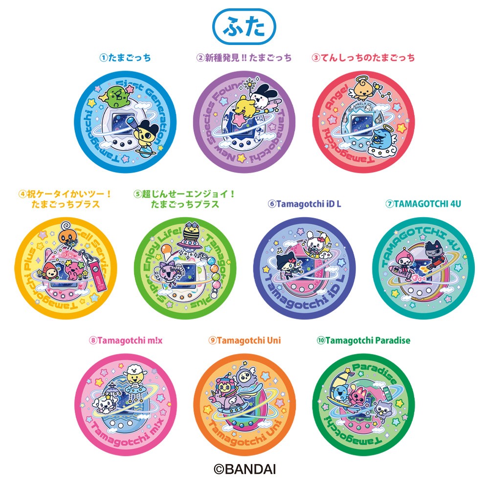 Heart Petit Can Tamagotchi 30th Anniversary (Set of 10) รูปภาพ 3