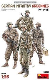 Mini Art GERMAN INFANTRY. ARDENNES 1944-45 (Plastic model)